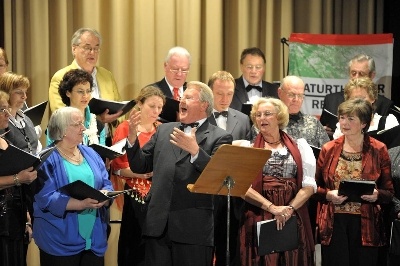 Die Chorgemeinschaft Naturtheater-St.Wolfgang zeigte einen Ausschnitt ihres musikalischen Könnens / Foto: Alexander Thomys