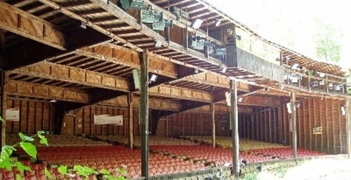 Zuschauerhalle von 1950 / Foto: NTR